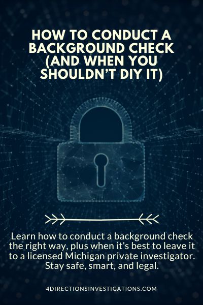 How to Conduct a Background Check