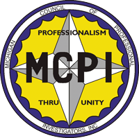 Michigan Council of Private Investigators Logo Michigan Council of Professional Investigators